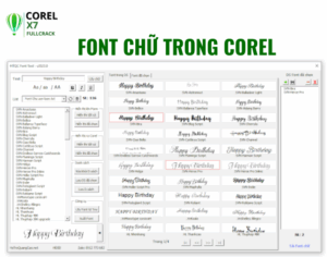 Tải Bộ Font Chữ Cho Corel: Link Google Drive Miễn Phí Phù Hợp Với Designer