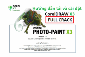 Hướng Dẫn Tải Và Cài Đặt CorelDRAW X3 Full Crack Miễn Phí
