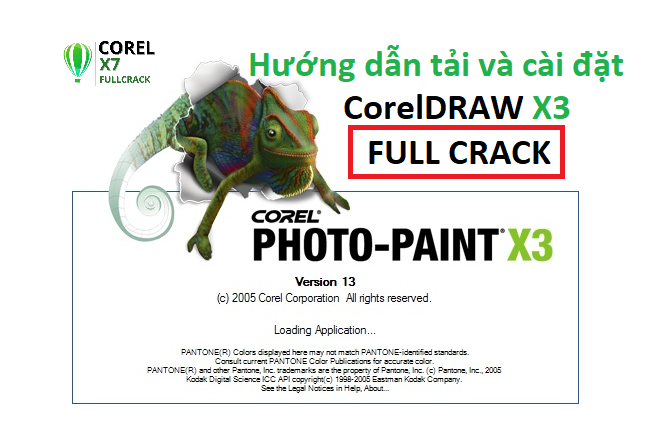 Hướng Dẫn Tải Và Cài Đặt CorelDRAW X3 Full Crack Miễn Phí