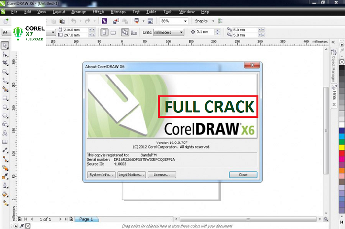 Download Và Cài Đặt Corel Draw X6 Full Crack Miễn Phí - Link Google Drive